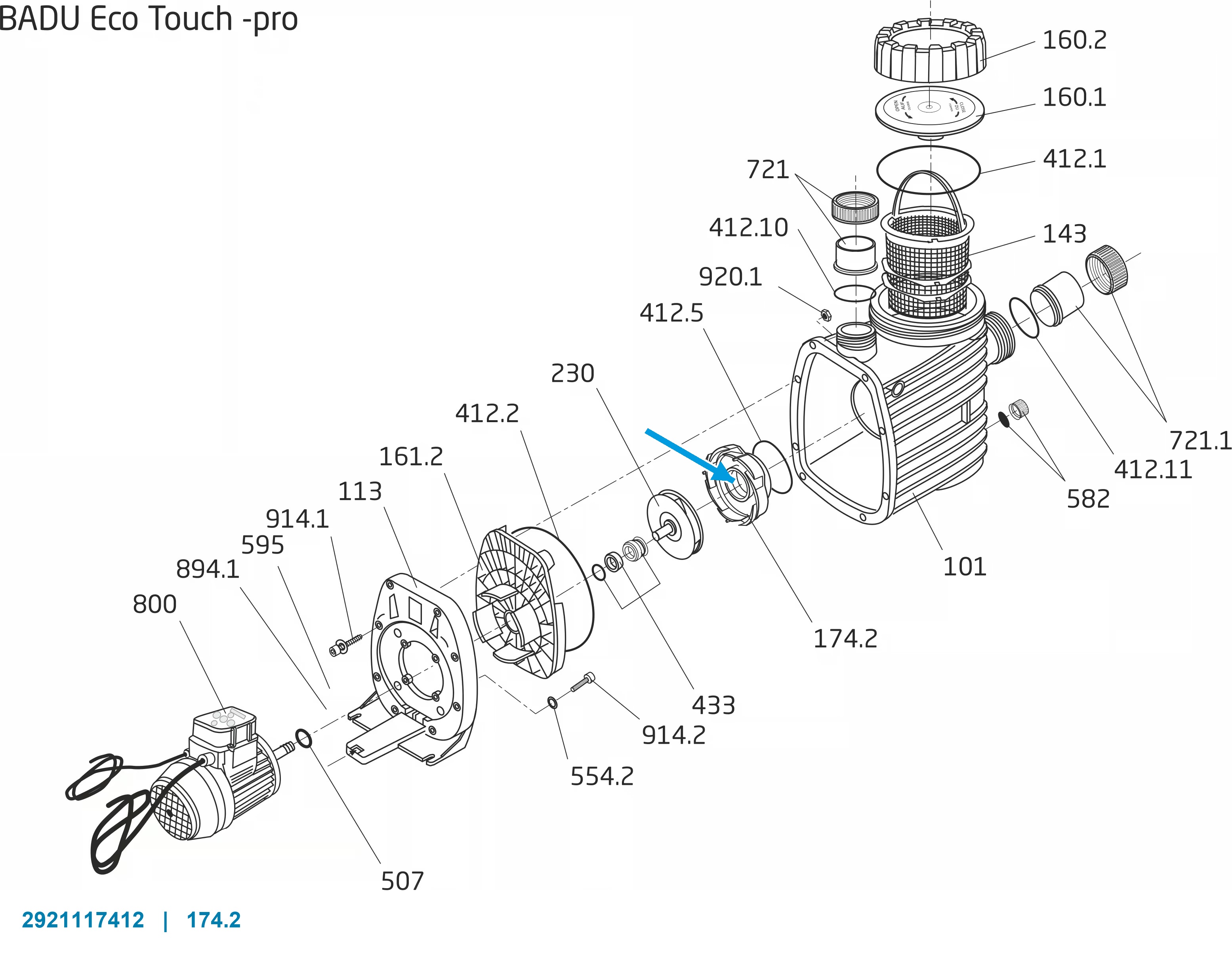 Difuzor BADU ECO TOUCH-PRO