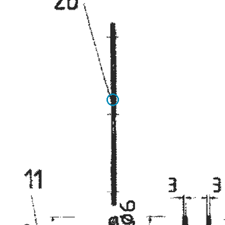 Nerezová příruba skimmeru V20 / V30 – E1530073