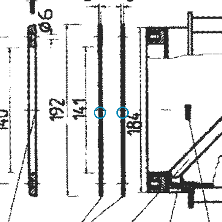 Těsnění skimmeru V20 / V30 – E153008